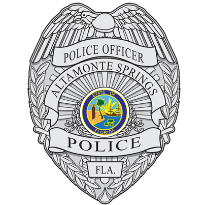 Altamonte Springs Police Department badge