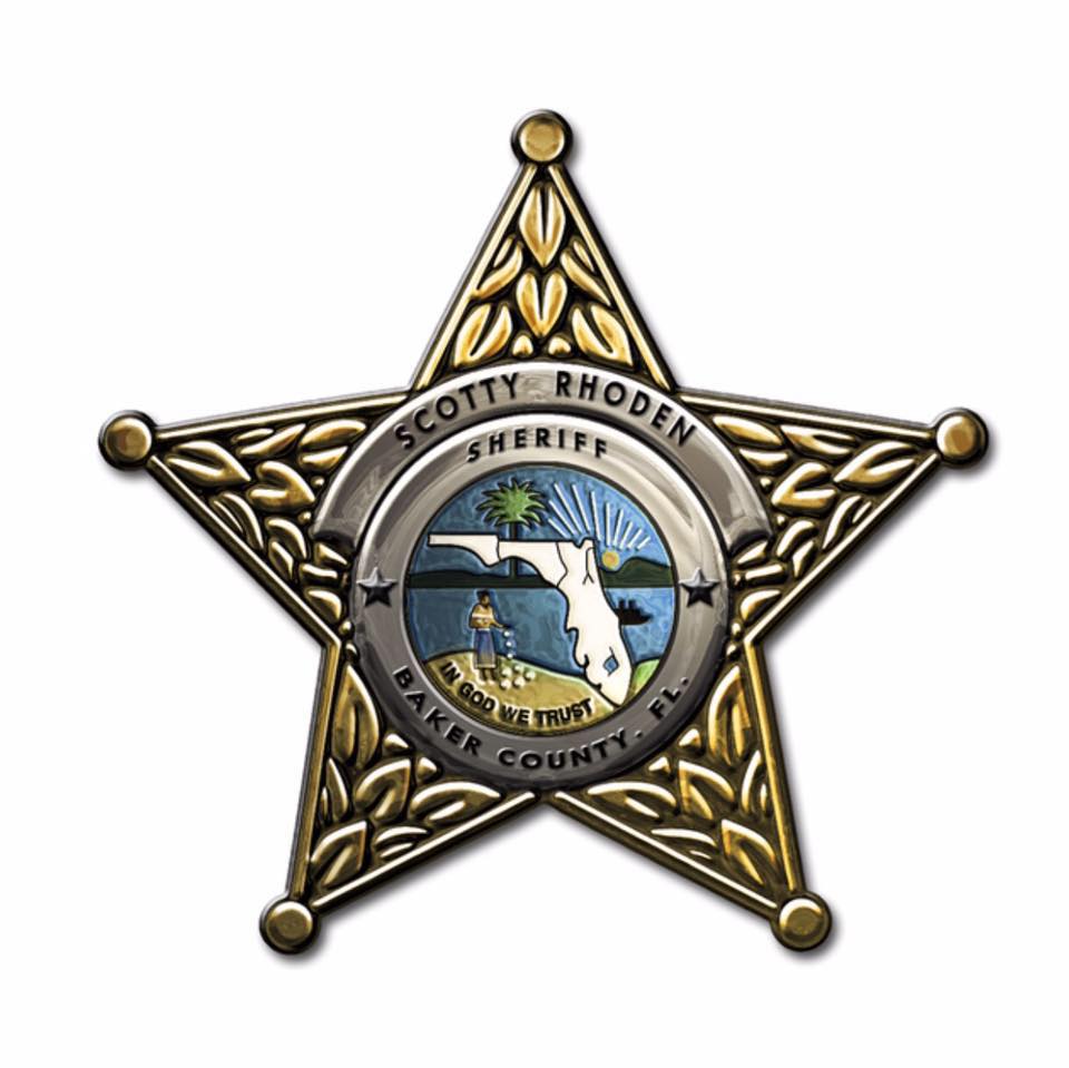 Official badge of the Baker County Sheriff's Office in Florida