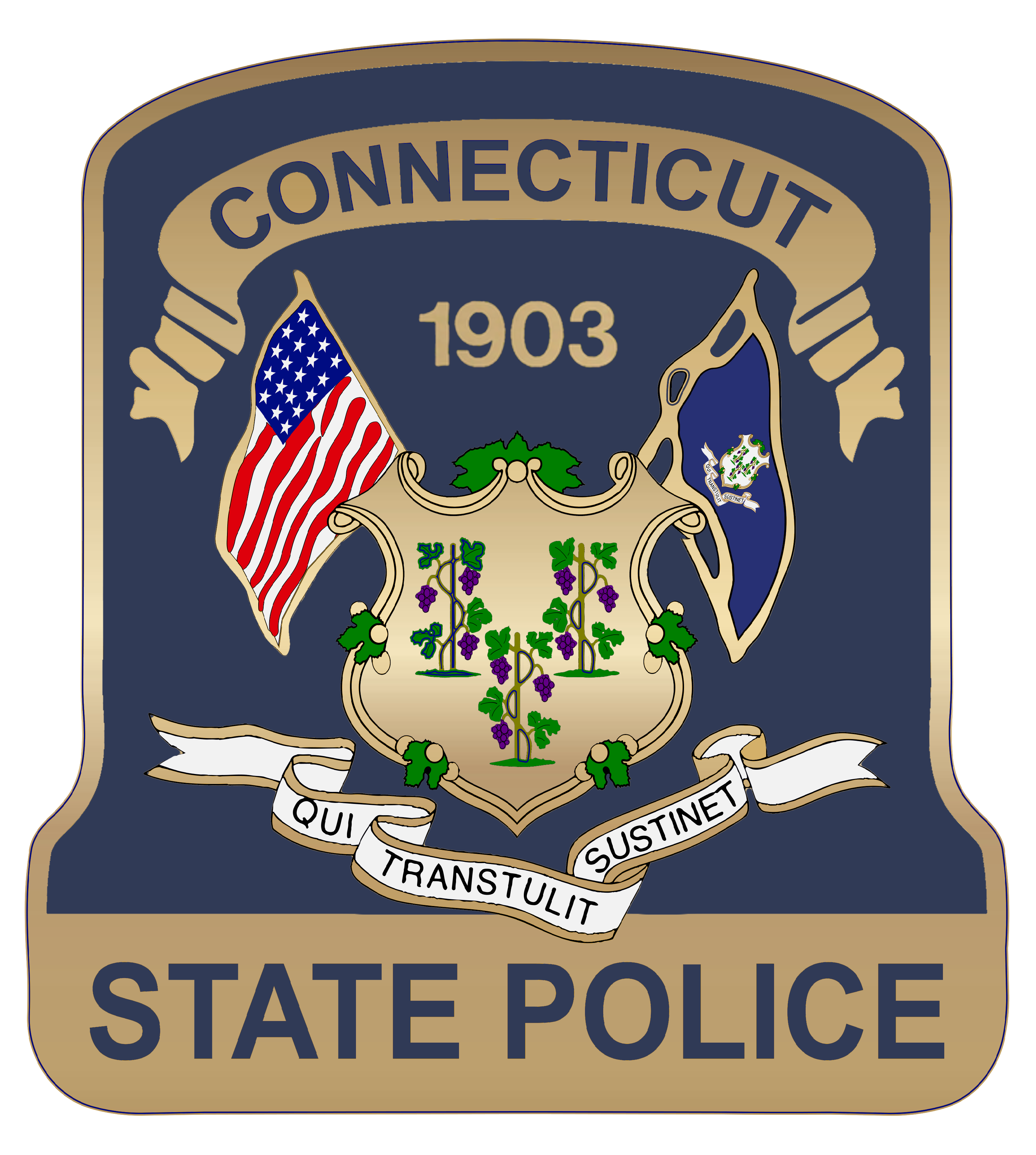 Connecticut State Police badge