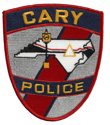 Cary Police Dept badge