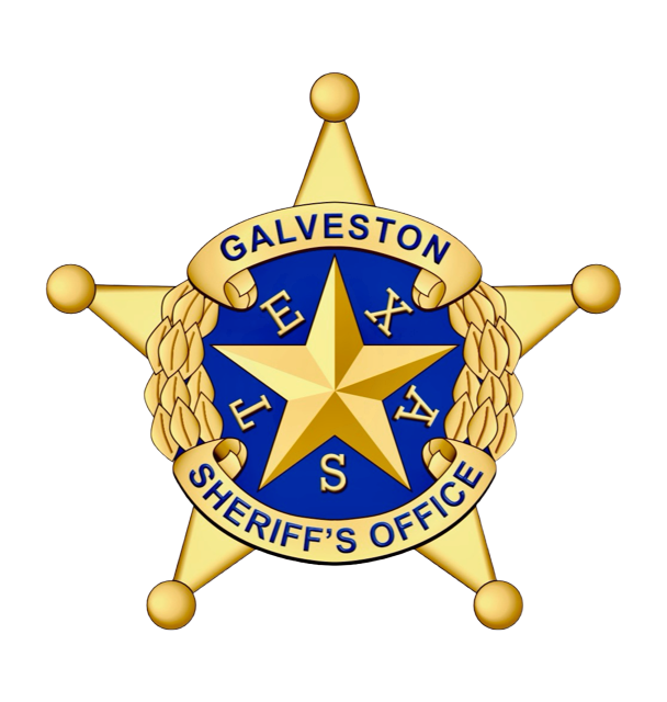 Official badge of the Galveston County Sheriff's Office - TX