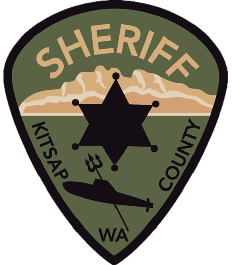 Official Patch of the Kitsap County Sheriff's Office in Washington