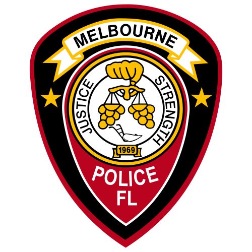 Official patch of the Melbourne Police Department