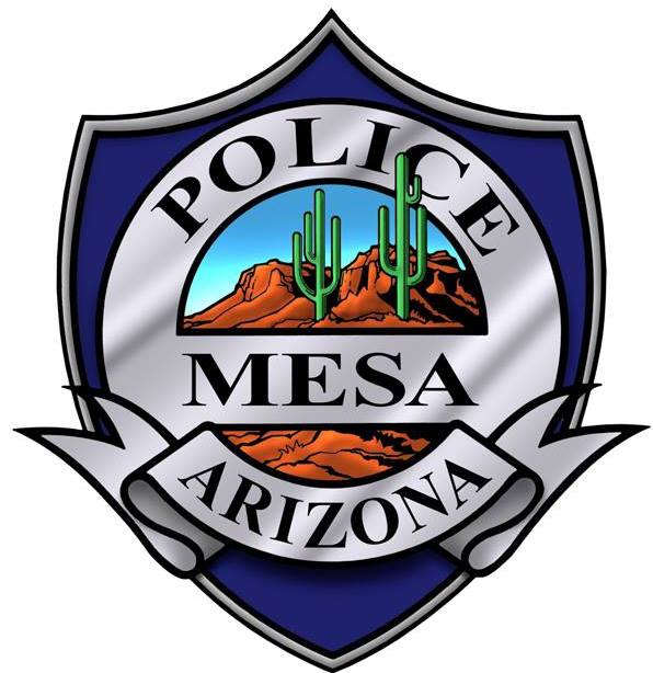 Official patch of the Mesa Police Department
