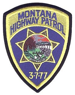 Official patch of the Montana Highway Patrol
