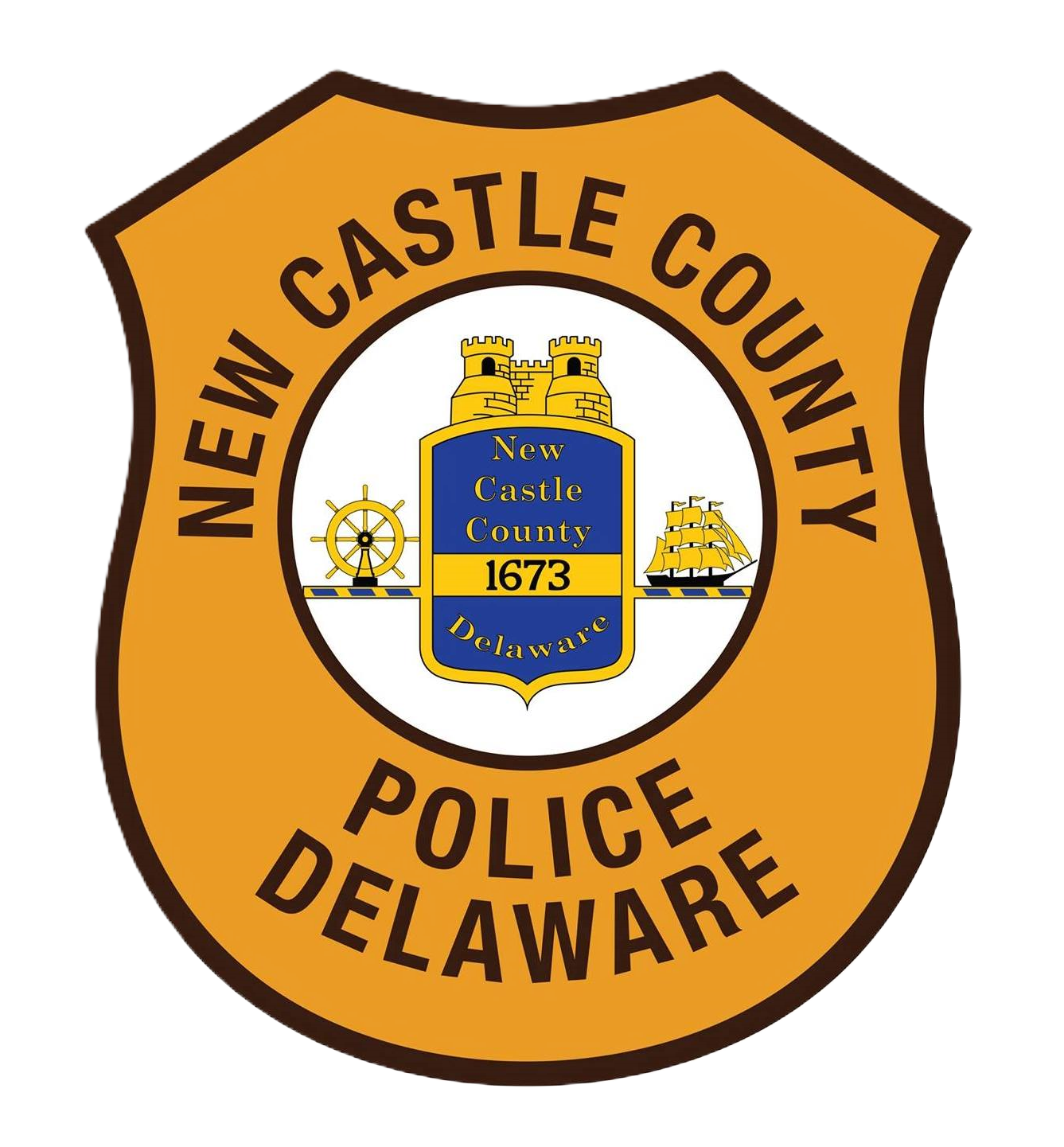 New Castle County badge