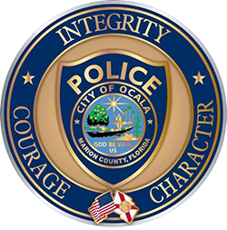 Ocala Police Department badge