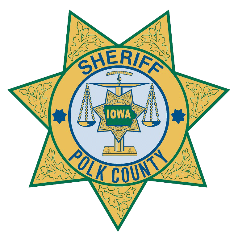 Official Badge of the Polk County Iowa Sheriff's Office