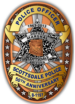 Scottsdale Police Department badge