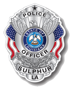 Sulphur Police Department badge