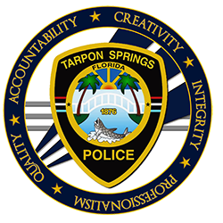 Tarpon Springs Police Department badge