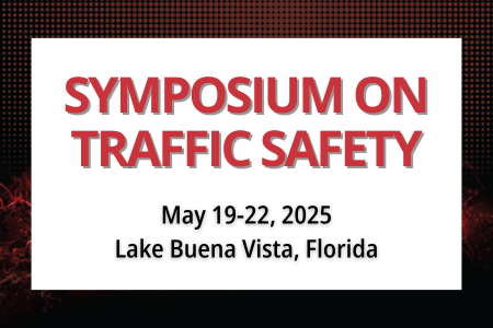 Graphic promoting IPTM's Symposium on Traffic Safety